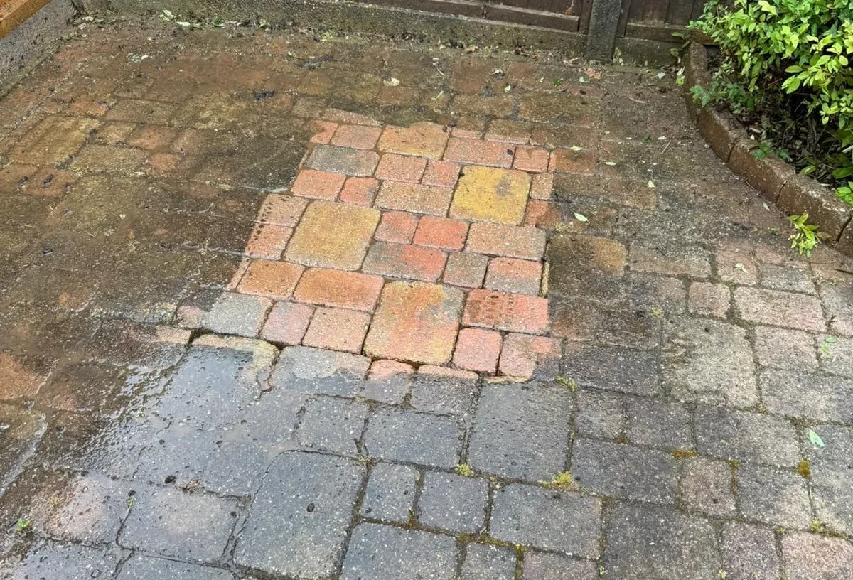 Driveway Pressure Washing